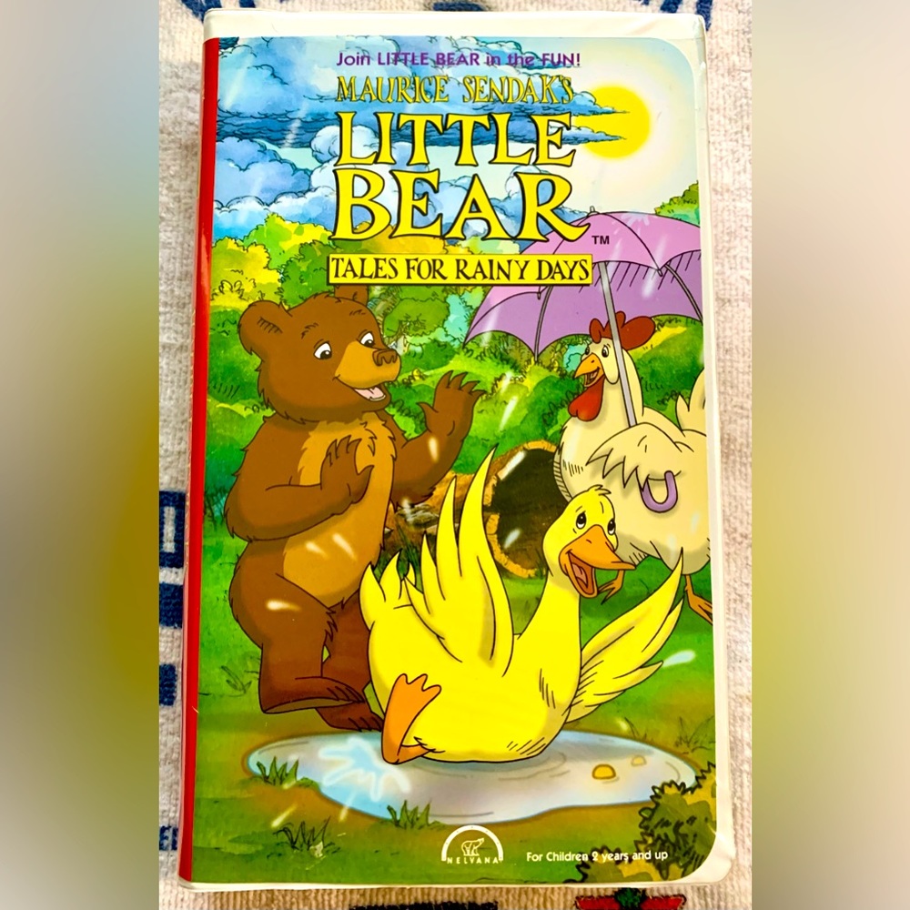 Little Bear: Tales for Rainy Days VHS Clamshell